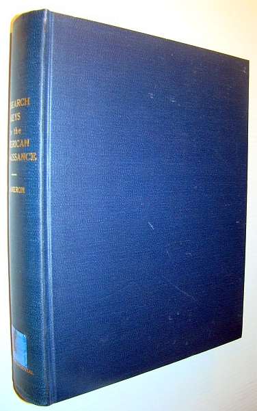 Image for Research Keys to the American Renaissance Research Keys to the American Renaissance