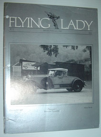 Image for Flying Lady - The Periodical of the Rolls-Royce Owner's Club, Inc., January/February 1987 Flying Lady - The Periodical of the Rolls-Royce Owner's Club, Inc., January/February 1987