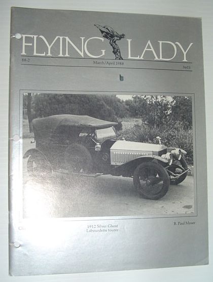 Image for Flying Lady - The Periodical of the Rolls-Royce Owner's Club, Inc., March/April 1988 Flying Lady - The Periodical of the Rolls-Royce Owner's Club, Inc., March/April 1988