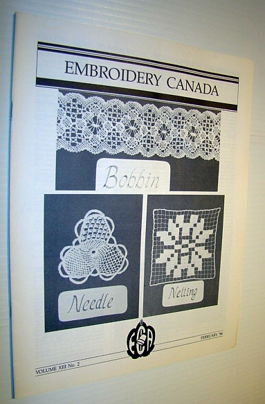 Image for Embroidery Canada Magazine, February 1986 Embroidery Canada Magazine, February 1986