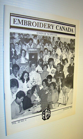 Image for Embroidery Canada Magazine, August 1984 Embroidery Canada Magazine, August 1984