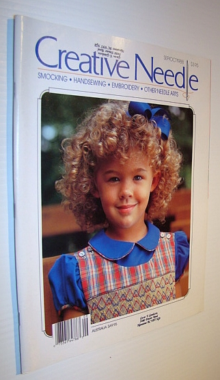 Creative Needle Magazine - Smocking, Handsewing, Embroidery, Other Needle Arts - September/October 1988