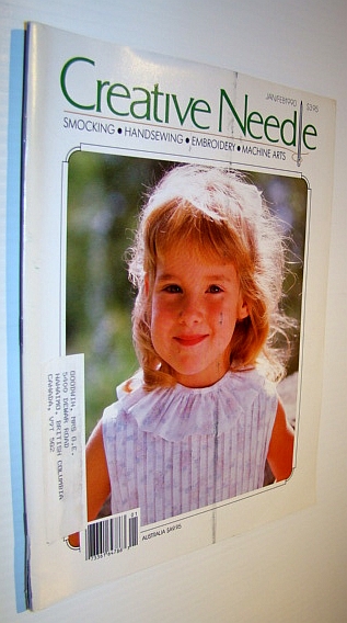 Creative Needle Magazine - Smocking, Handsewing, Embroidery, Other Needle Arts - January/February 1990