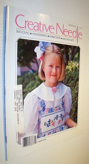 Image for Creative Needle Magazine - Smocking, Handsewing, Embroidery, Machine Arts - January/February 1992 Creative Needle Magazine - Smocking, Handsewing, Embroidery, Machine Arts - January/February 1992