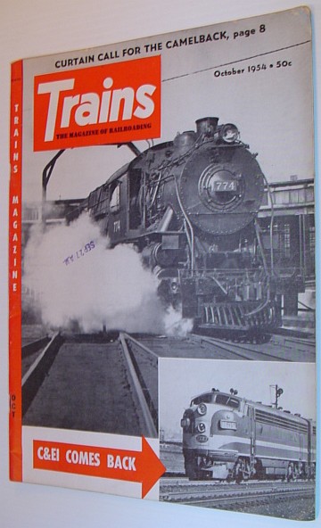Image for Trains - The magazine of Railroading: October 1954 - Volume 14, Number 12 Trains - The magazine of Railroading: October 1954 - Volume 14, Number 12