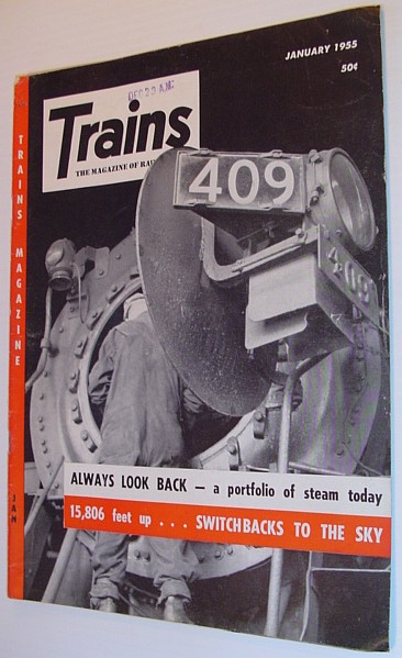 Image for Trains - The magazine of Railroading: January 1955 - Volume 15, Number 3 Trains - The magazine of Railroading: January 1955 - Volume 15, Number 3