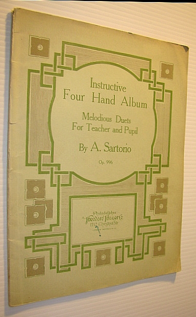 Instructive Four (4) Hand Album: Melodious Duets for Teacher and Pupil, Op. 996