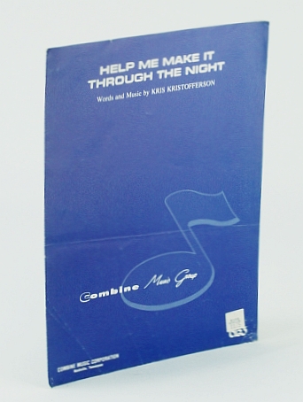 Image for Help Me Make It Through The Night: Sheet Music for Piano and Voice with Guitar Chords Help Me Make It Through The Night: Sheet Music for Piano and Voice with Guitar Chords