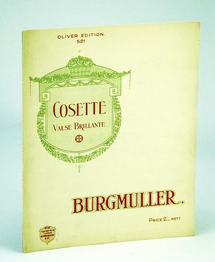 Cosette - Valse Brillante: Sheet Music for Piano (Oliver Edition 521)