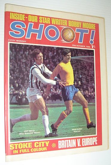 Image for SHOOT! Soccer/Football Magazine, 25 October 1969 *STOKE CITY IN FULL COLOUR* SHOOT! Soccer/Football Magazine, 25 October 1969 *STOKE CITY IN FULL COLOUR*