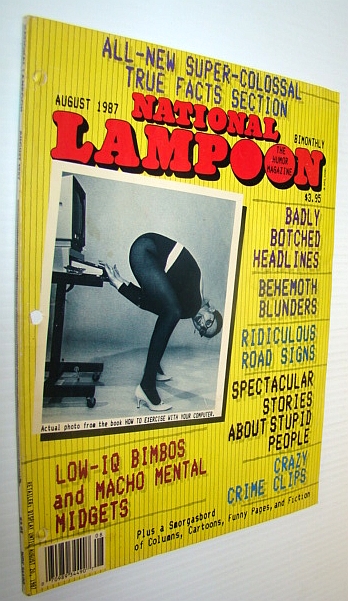 National Lampoon, August 1987 *ALL-NEW SUPER-COLOSSAL TRUE FACTS SECTION*