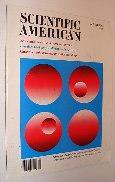 Image for Scientific American Magazine, August 1988 Scientific American Magazine, August 1988