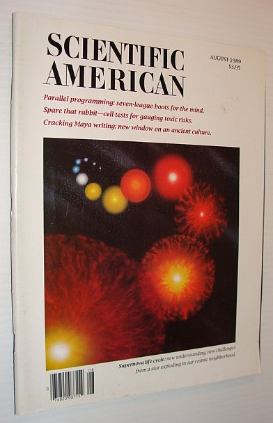 Image for Scientific American Magazine, August 1989 Scientific American Magazine, August 1989