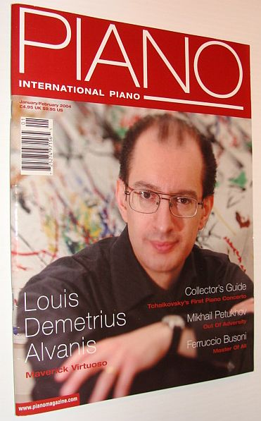 Image for International Piano Magazine, January/February 2004, Louis Demetrius Alvanis Cover Photo International Piano Magazine, January/February 2004, Louis Demetrius Alvanis Cover Photo