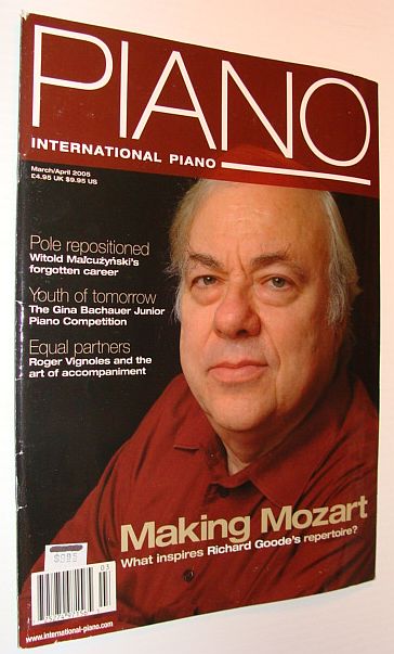 Image for International Piano Magazine, March/April 2005, Richard Goode Cover Photo International Piano Magazine, March/April 2005, Richard Goode Cover Photo