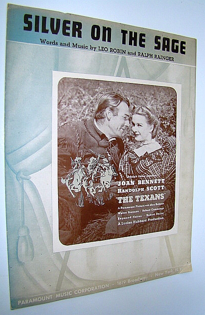 Image for Silver on the Sage: Sheet Music for Piano and Voice with Ukulele Chords Silver on the Sage: Sheet Music for Piano and Voice with Ukulele Chords