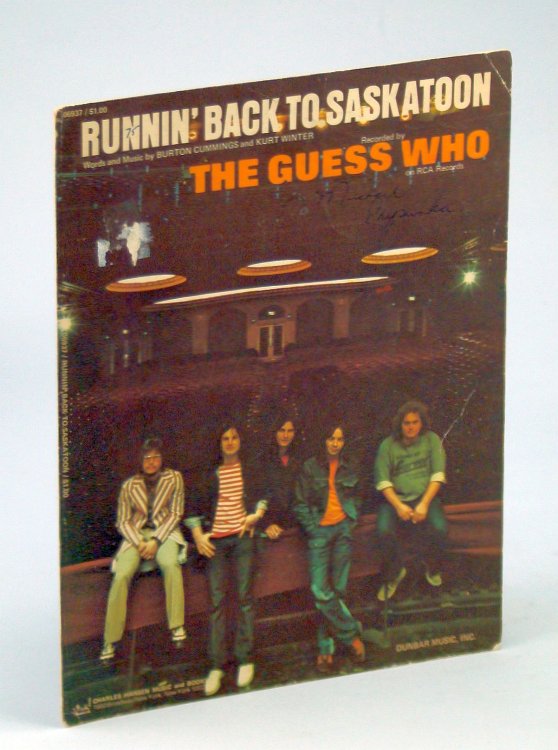 Image for Runnin' Back to Saskatoon - Piano Sheet Music With Guitar Chords and Lyrics Runnin' Back to Saskatoon - Piano Sheet Music With Guitar Chords and Lyrics