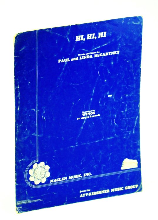 Image for Hi, Hi, Hi: Piano Sheet Music with Llyrics and Guitar Chords Hi, Hi, Hi: Piano Sheet Music with Llyrics and Guitar Chords