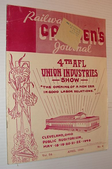 Image for Carmen's Railway Journal, April 1949, Vol 54, No. 4 Carmen's Railway Journal, April 1949, Vol 54, No. 4