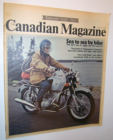 Image for Canadian Magazine, October 24, 1970 - Uranium Magnate Steve Roman / Early Vancouver Canucks NHL Article Canadian Magazine, October 24, 1970 - Uranium Magnate Steve Roman / Early Vancouver Canucks NHL Article
