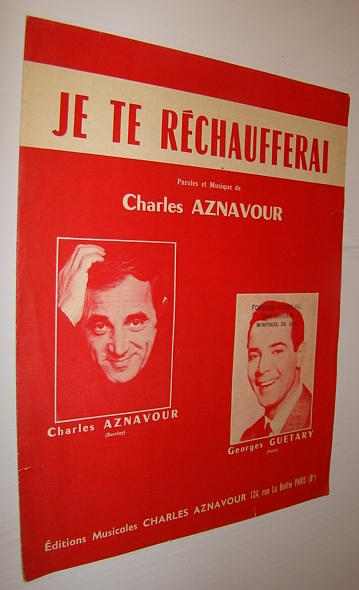 Image for Je Te Rechaufferai - Sheet Music for Voice and Piano Je Te Rechaufferai - Sheet Music for Voice and Piano