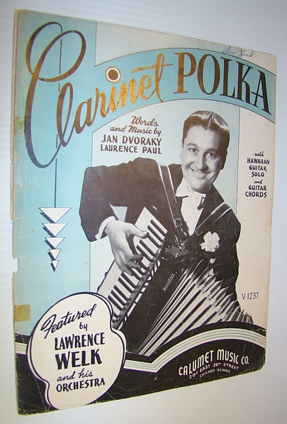 Image for Clarinet Polka (Dziadunio)- Sheet Music for Voice and Piano with Hawaiian Guitar Solo and Guitar Chords Clarinet Polka (Dziadunio)- Sheet Music for Voice and Piano with Hawaiian Guitar Solo and Guitar Chords