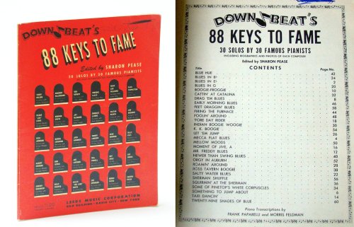 Image for Down Beat's 88 (Eighty-Eight) Keys to Fame (Piano Sheet Music) Down Beat's 88 (Eighty-Eight) Keys to Fame (Piano Sheet Music)