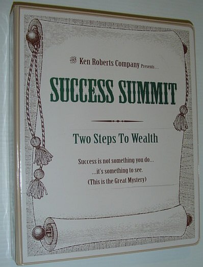 Image for Success Summit: Two Steps To Wealth - 6 Audio Cassette Tapes Plus Four Booklets and More in Case Success Summit: Two Steps To Wealth - 6 Audio Cassette Tapes Plus Four Booklets and More in Case
