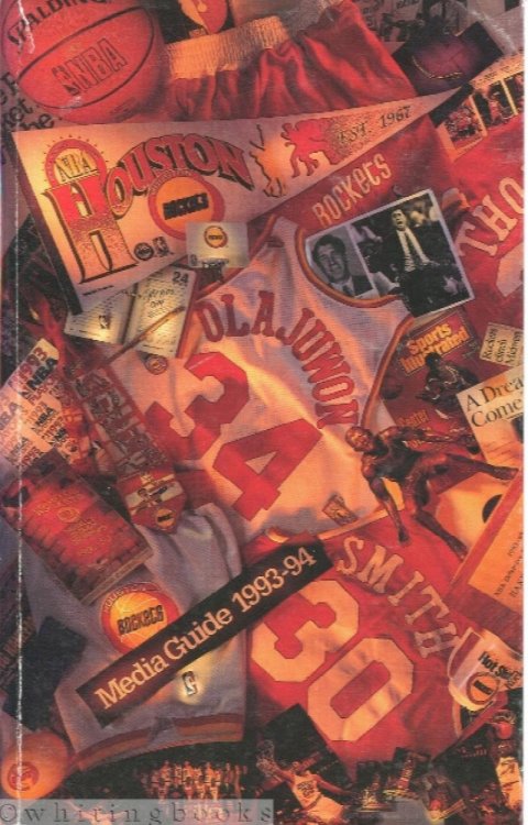 1993-94 Houston Rockets Media Guide