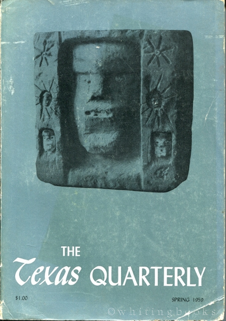 Image for The Texas Quarterly, Volume II, Number I, Spring 1959, with Supplement: The Muse in Mexico The Texas Quarterly, Volume II, Number I, Spring 1959, with Supplement: The Muse in Mexico