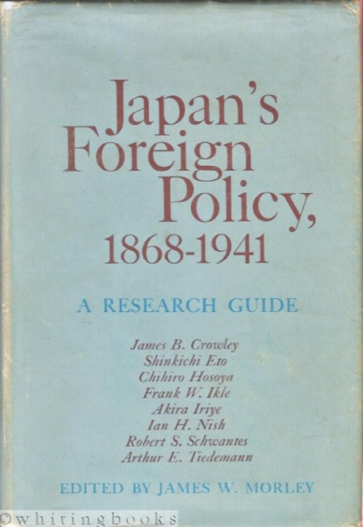 Image for Japan's Foreign Policy, 1868-1914 : A Research Guide Japan's Foreign Policy, 1868-1914 : A Research Guide