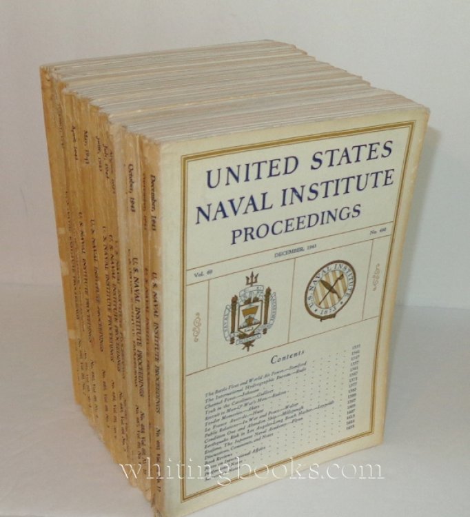 Image for United States Naval Institute Proceedings 1943, Volume 69, Complete, Numbers 479-490 United States Naval Institute Proceedings 1943, Volume 69, Complete, Numbers 479-490