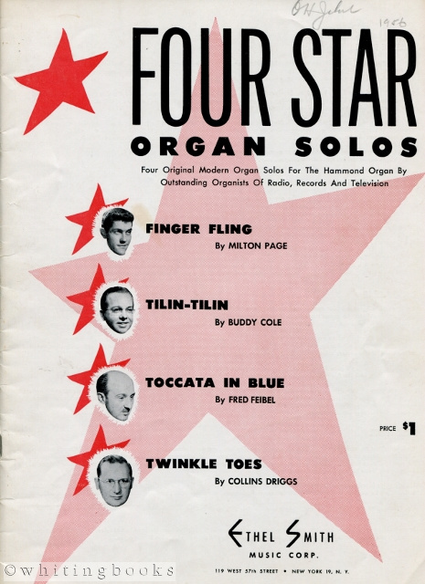 Image for Four Star Organ Solos: Four Original Modern Organ Solos for the Hammond Organ by Outstanding Organists of Radio, Records, and Television Four Star Organ Solos: Four Original Modern Organ Solos for the Hammond Organ by Outstanding Organists of Radio, Records, and Television