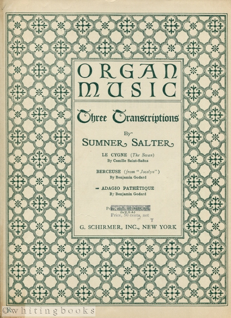 Image for Adagio Pathetique - Organ Music Adagio Pathetique - Organ Music