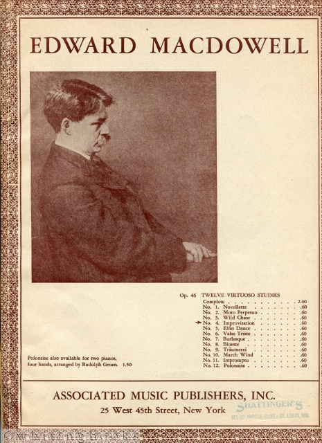 Image for Op. 46: Twelve Virtuoso Studies - NO. 4 IMPROVISATION Op. 46: Twelve Virtuoso Studies - NO. 4 IMPROVISATION