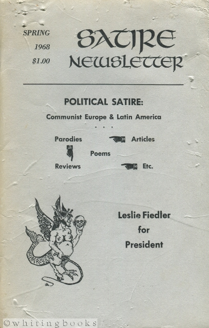 Satire Newsletter, Volume V, Number 2, Spring 1968