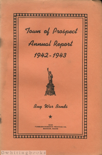 Town of Prospect [Maine] Annual Report 1942-1943