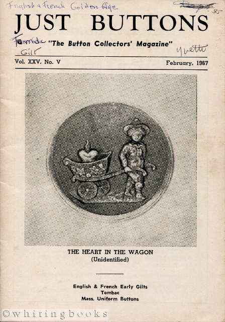 Just Buttons for Pleasure, Pastime, and Profit - Vol. XXV, No. V, February 1967