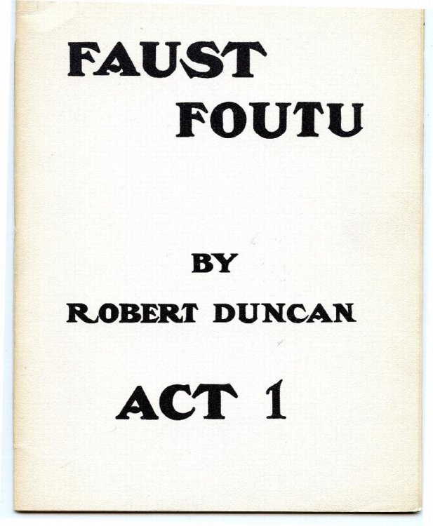 Image for Faust Foutu: Act I Faust Foutu: Act I