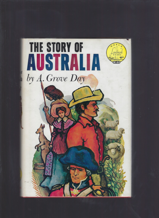 Image for The Story of Australia World Landmark Books #44 w Author Letter HB/DJ The Story of Australia World Landmark Books #44 w Author Letter HB/DJ