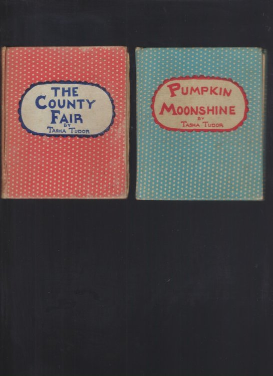 Image for Pumpkin Moonshine & The County Fair Tasha Tudor 1945 Hardbacks Pumpkin Moonshine & The County Fair Tasha Tudor 1945 Hardbacks