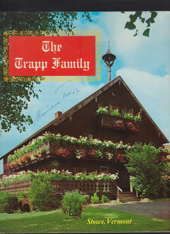 Image for The Trapp Family (Stowe, Vermont) Signed By Maria Von Trapp The Trapp Family (Stowe, Vermont) Signed By Maria Von Trapp