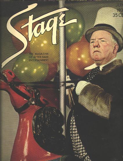 Stage: The Magazine of After-Dark Entertainment - June 1936 [cover: W.C. Fields in the Motion Picture 