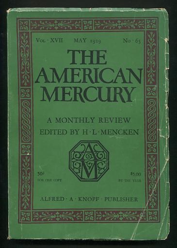 Image for The American Mercury (May 1929) The American Mercury (May 1929)