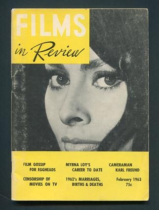 Films in Review (February 1963) [cover: Sophia Loren in FIVE MILES TO MIDNIGHT]